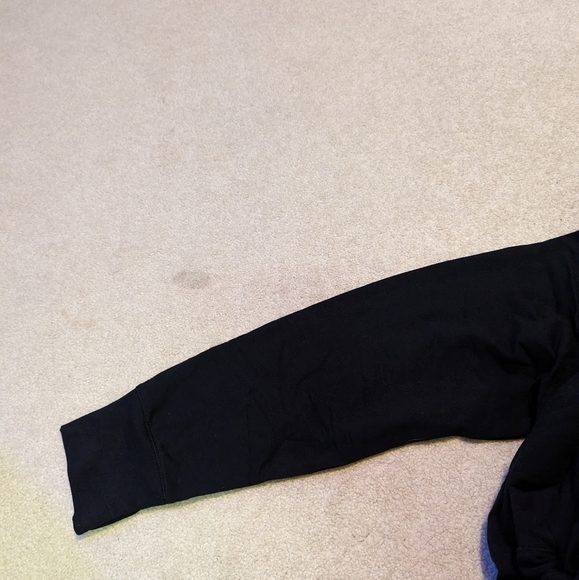 Isabel maternity by Ingrid & Isabel black turtleneck w/ drawstrings top - Picture 10 of 13